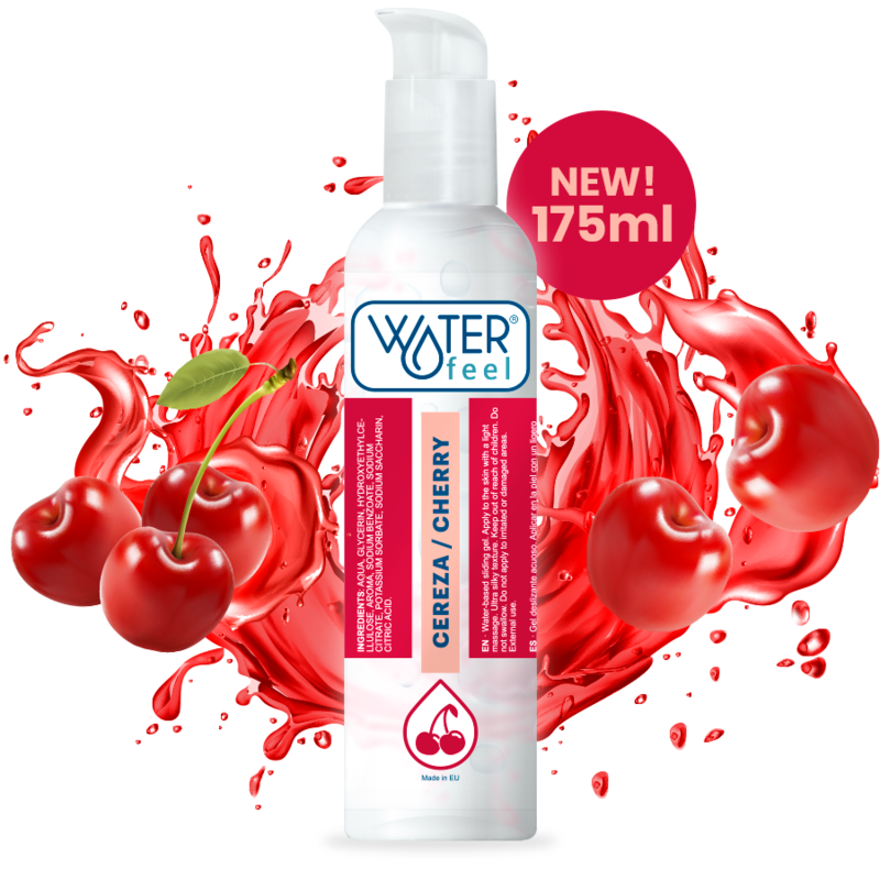 Lubrificante à base de água de fruta WATERFEEL - 175 ML - sentimentosocultos