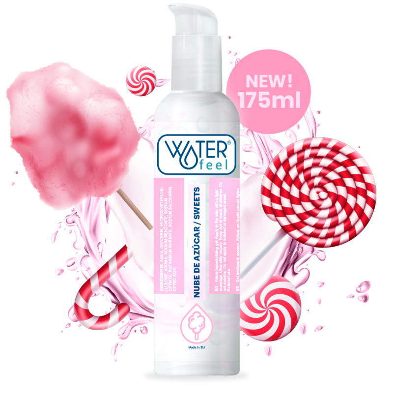Lubrificante à base de água de fruta WATERFEEL - 175 ML - sentimentosocultos