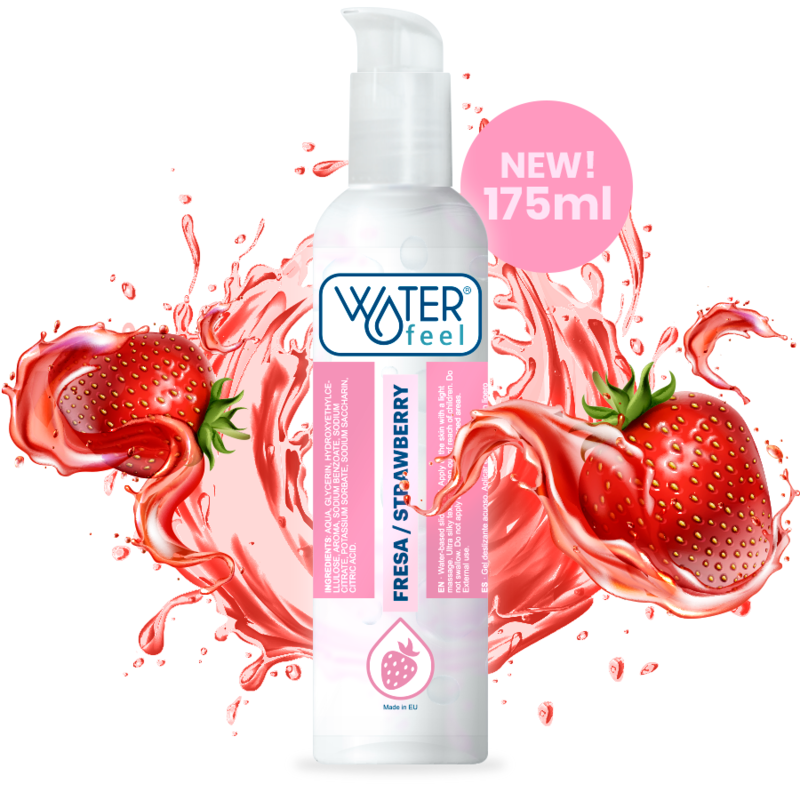 Lubrificante à base de água de fruta WATERFEEL - 175 ML - sentimentosocultos