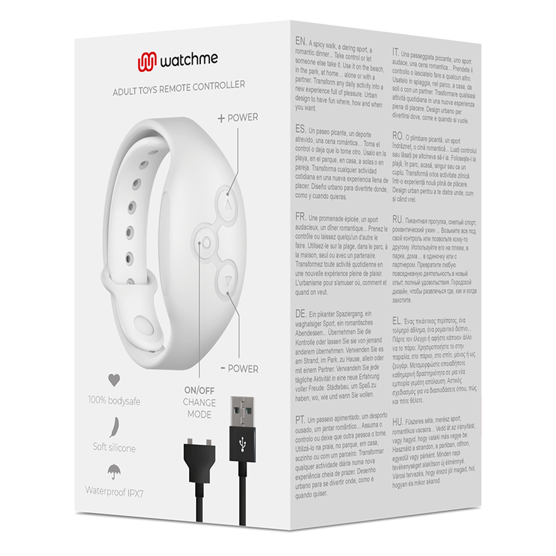 Relógio de tecnologia sem fio para brinquedos sexuais - WATCHME - sentimentosocultos