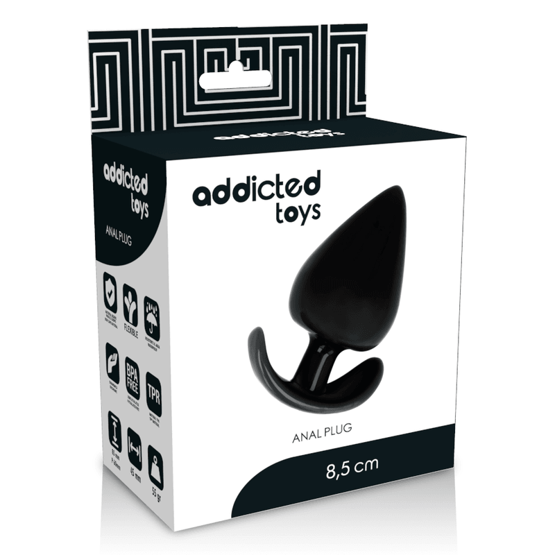 Plug anal de ADDICTED TOYS 8,5 cm - sentimentosocultos