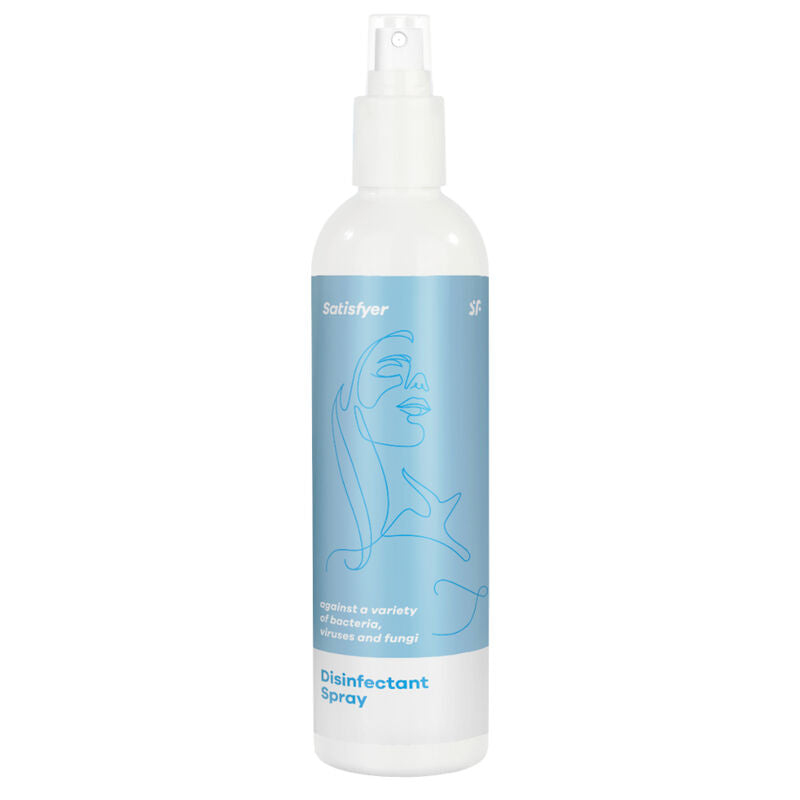 Spray desinfetante de brinquedos sexuais SATISFYER- Mulher 300 ML - sentimentosocultos