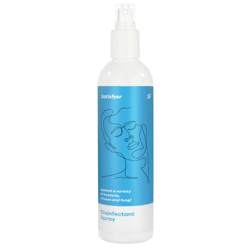 Spray desinfetante de brinquedos sexuais SATISFYER - Masculino 300 ML - sentimentosocultos