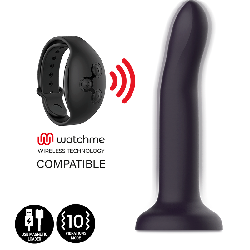 Dildo vibrador compatível com tecnologia Watchme MYTHOLOGY DUMAN MYSTIC - M - sentimentosocultos