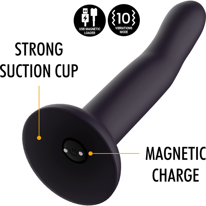 Dildo vibrador compatível com tecnologia Watchme MYTHOLOGY DUMAN MYSTIC - M - sentimentosocultos