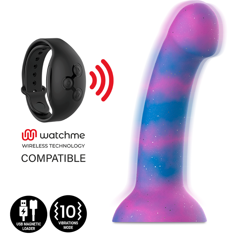 Dildo Vibrador com tecnologia Watchtime MYTHOLOGY DION GALACTIC - M - sentimentosocultos