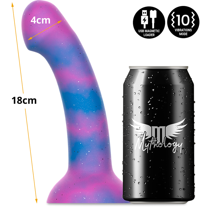 Dildo Vibrador com tecnologia Watchtime MYTHOLOGY DION GALACTIC - M - sentimentosocultos