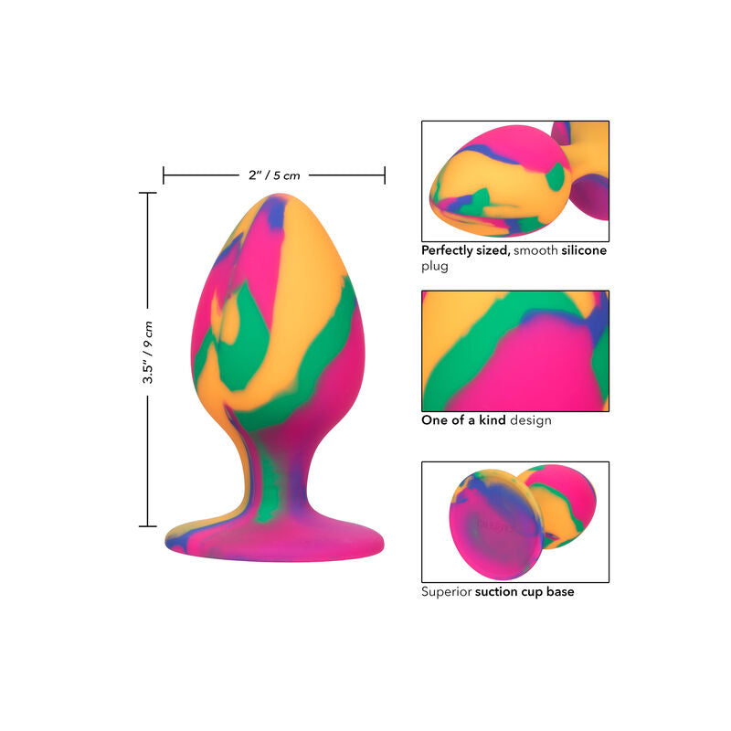 Plug anal CALEX CHEEKY Tie-Dye - sentimentosocultos
