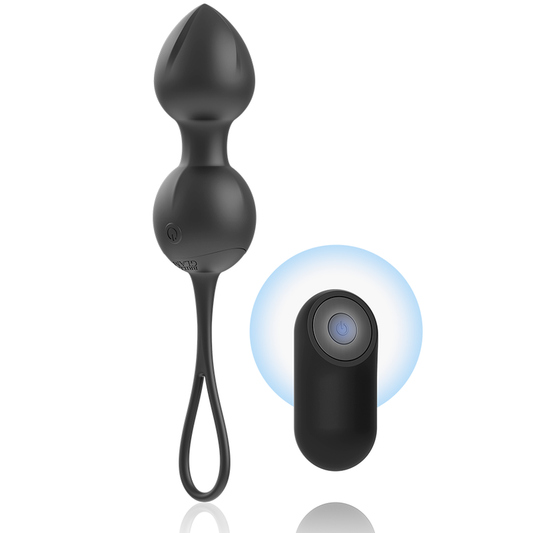 Bolas de Kegel com vibração e controlo remoto BRILLY GLAM - sentimentosocultos