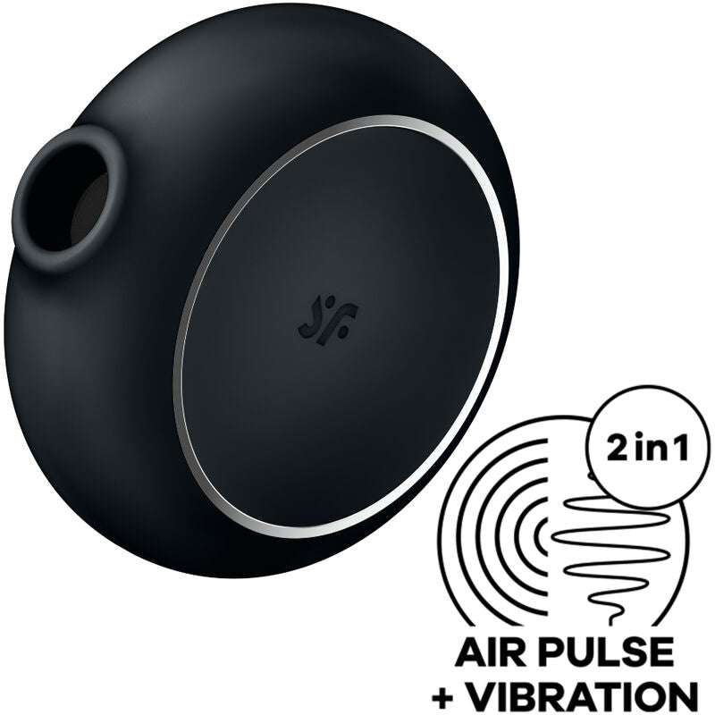 Estimulador de clitóris com vibração SATISFYER PRO TO GO 3 - Air Pulse - sentimentosocultos