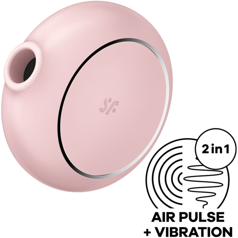 Estimulador de clitóris com vibração SATISFYER PRO TO GO 3 - Air Pulse - sentimentosocultos