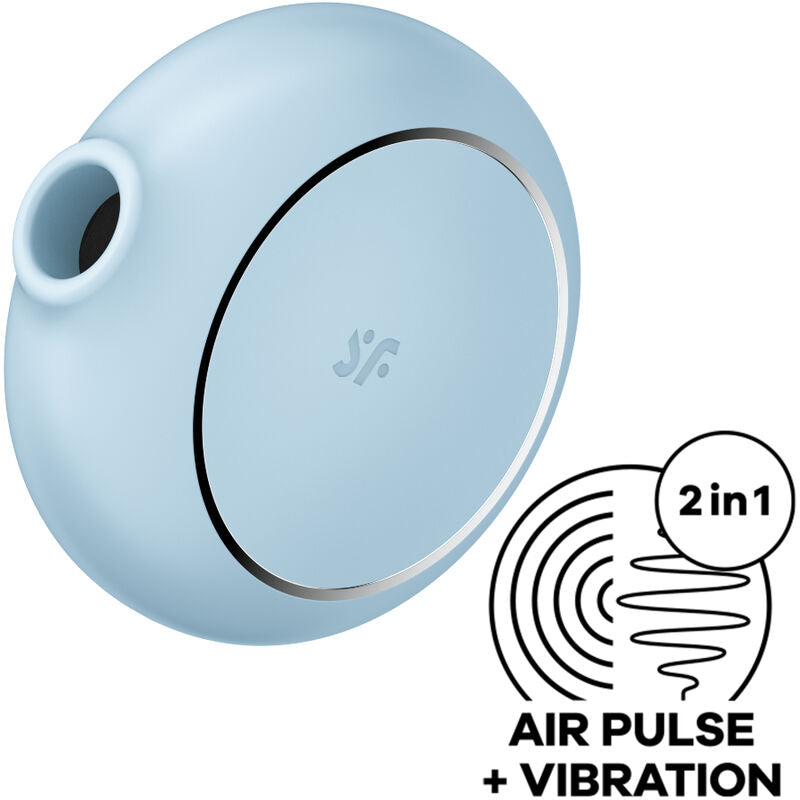 Estimulador de clitóris com vibração SATISFYER PRO TO GO 3 - Air Pulse - sentimentosocultos