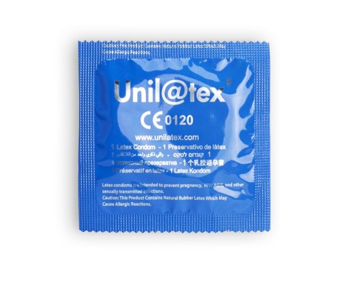 Preservativos naturais UNILATEX - 144 Unidades - sentimentosocultos
