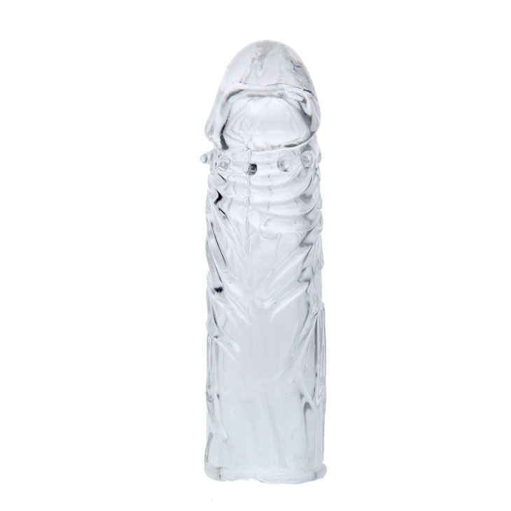 Cobertura Peniana de silicone transparente 13cm - sentimentosocultos
