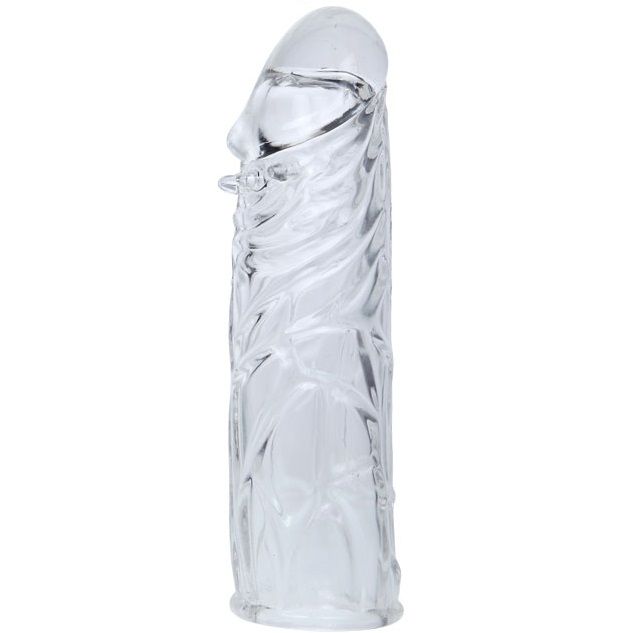 Cobertura Peniana de silicone transparente 13cm - sentimentosocultos