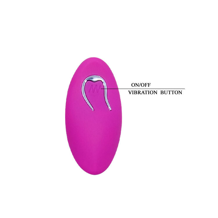 Ovo vibrador PRETTY LOVE ARVIN com controlo remoto - 12V - sentimentosocultos