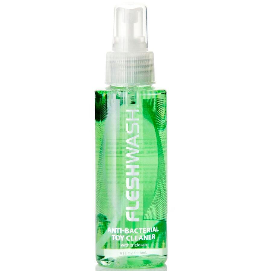 Desinfetante de brinquedos sexuais - FLESHLIGHT WASH - 100 ml - sentimentosocultos