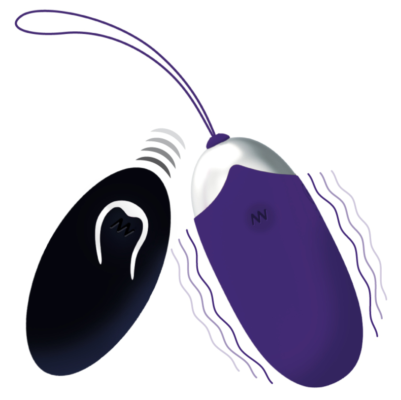 Ovo vibrador intenso com controlo remoto - FLIPPY II - sentimentosocultos