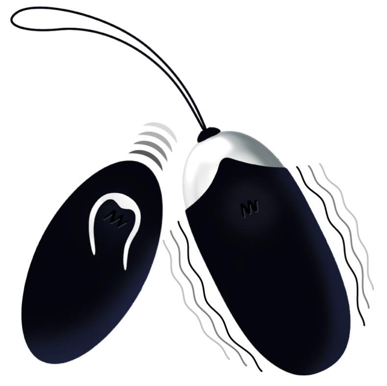 Ovo vibrador intenso com controlo remoto - FLIPPY II - sentimentosocultos
