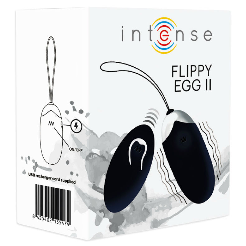 Ovo vibrador intenso com controlo remoto - FLIPPY II - sentimentosocultos