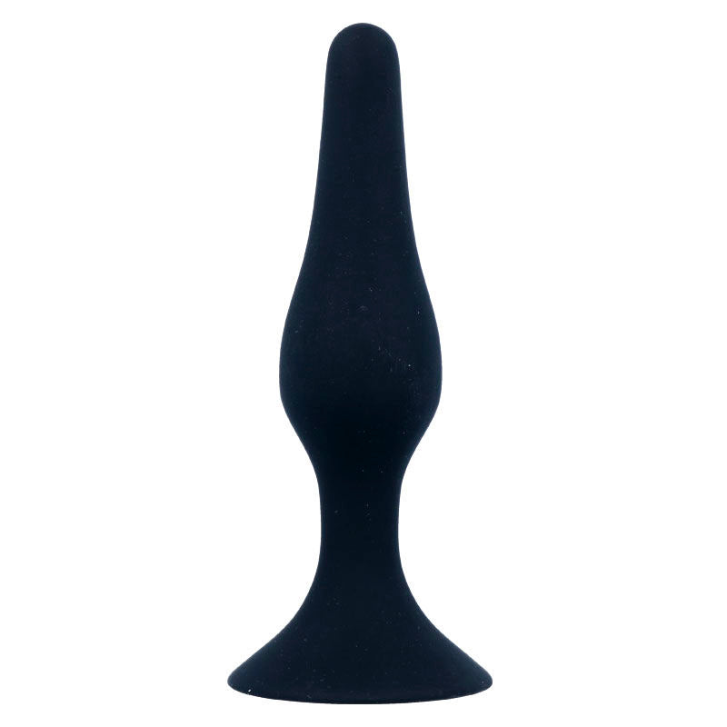 Plug anal INTENSE nível 2 - 11.5 cm - Preto - sentimentosocultos
