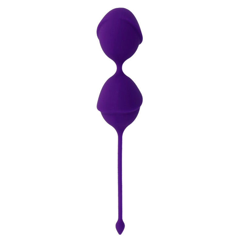Bolas de Kegel de silicone INTENSO KARMY FIT -Roxo - sentimentosocultos