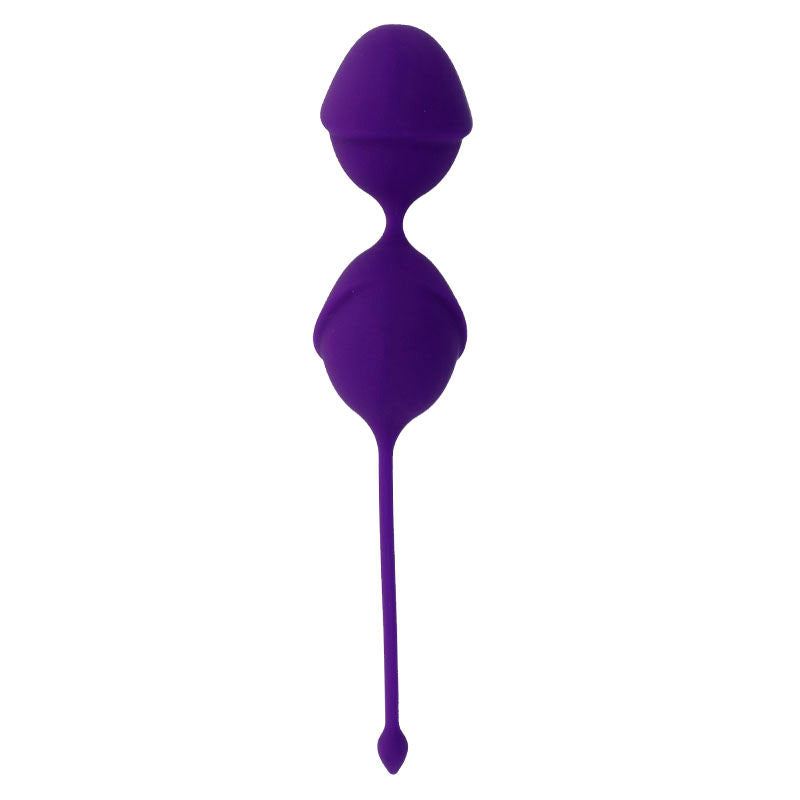 Bolas de Kegel de silicone INTENSO KARMY FIT -Roxo - sentimentosocultos
