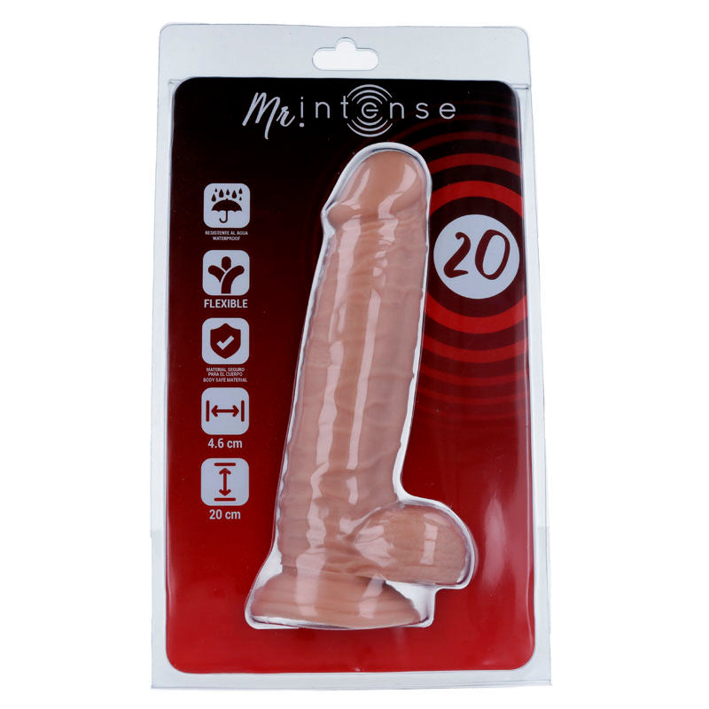 Dildo realista MR INTENSE 20 20 x 4,6cm - sentimentosocultos