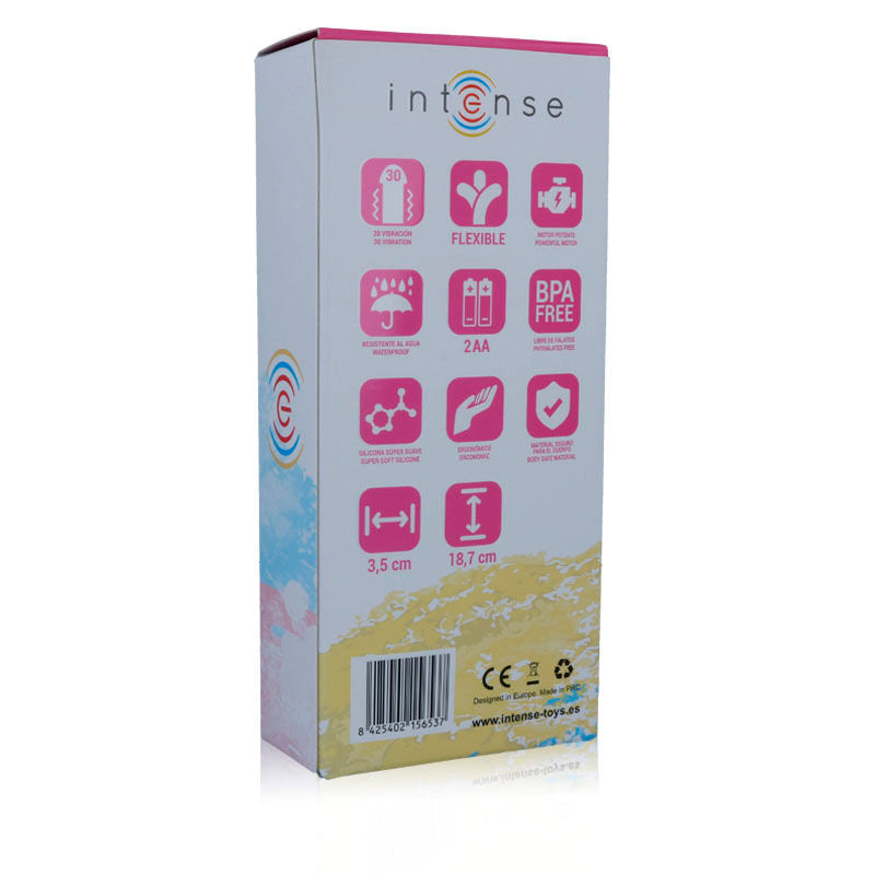 Vibrador intenso rosa - LEO - sentimentosocultos
