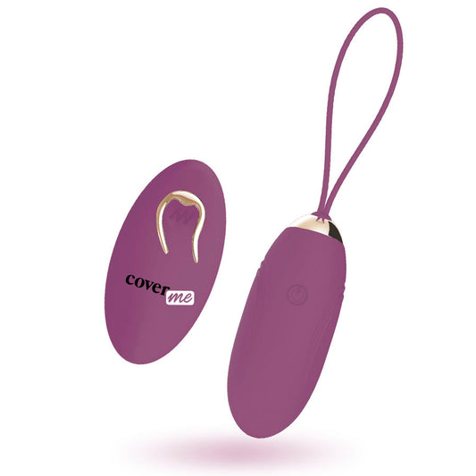 Ovo vibrador COVERME com controlo remoto Lapi- Lilás - sentimentosocultos
