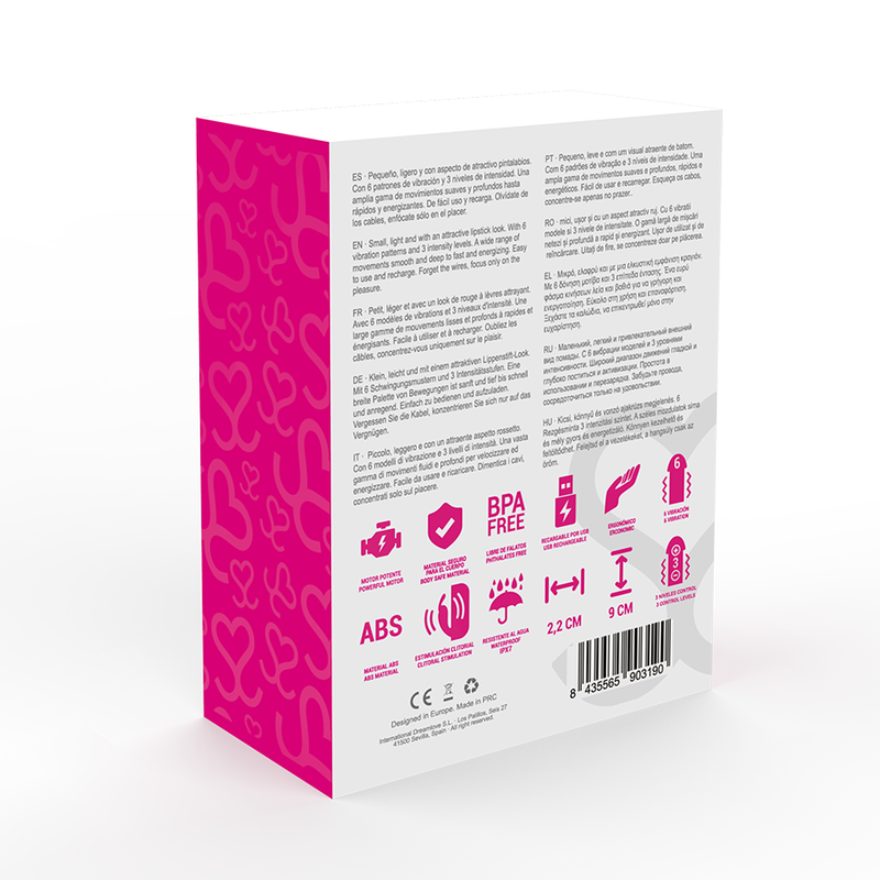 Vibrador de batom MORESSA IVY - sentimentosocultos