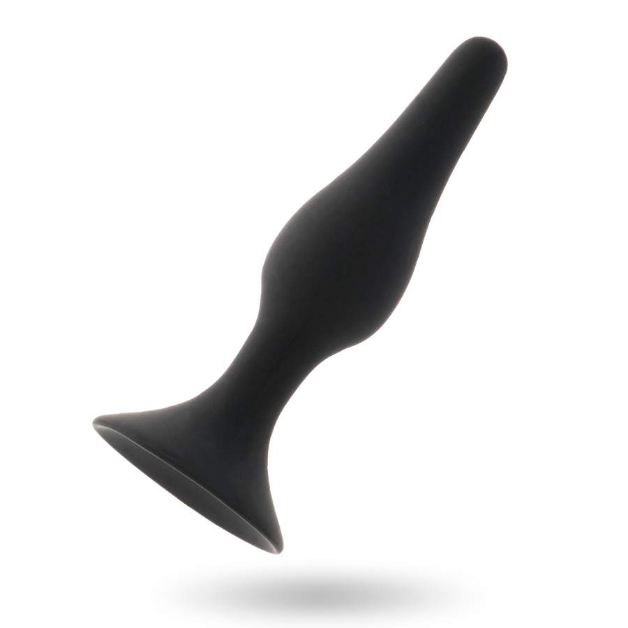Plug anal INTENSE nível 2 - 11.5 cm - Preto - sentimentosocultos