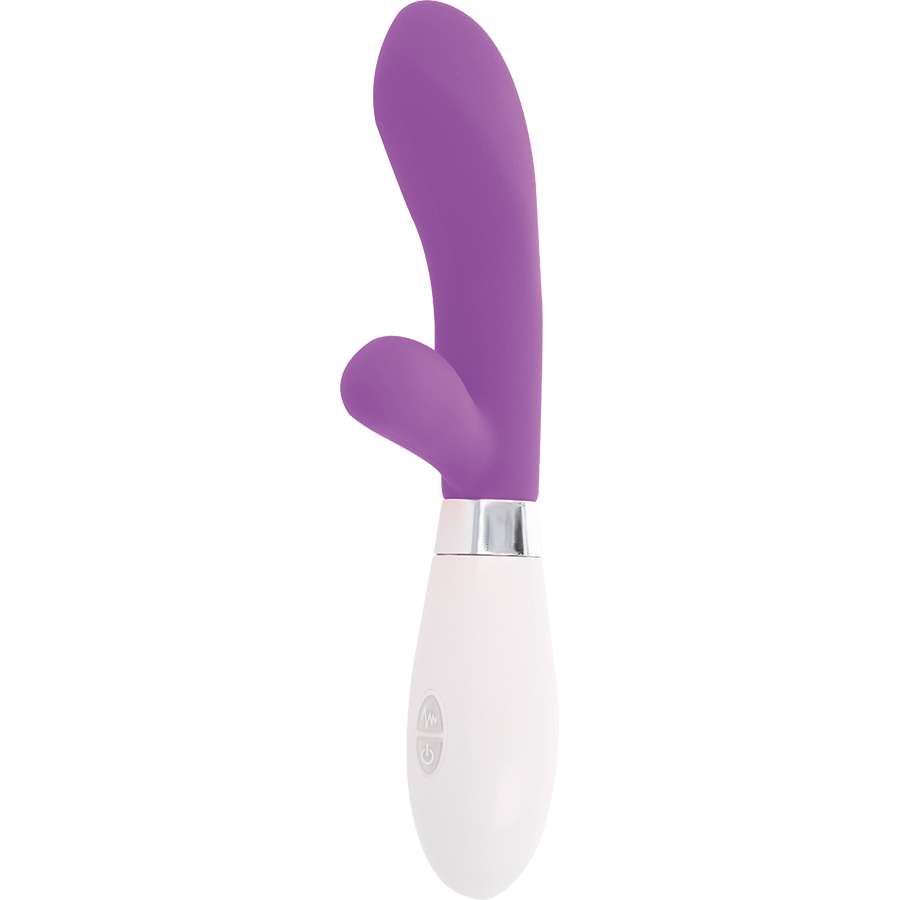 Vibrador Massajador de coelho GLOSSY JACKSON - Roxo - sentimentosocultos