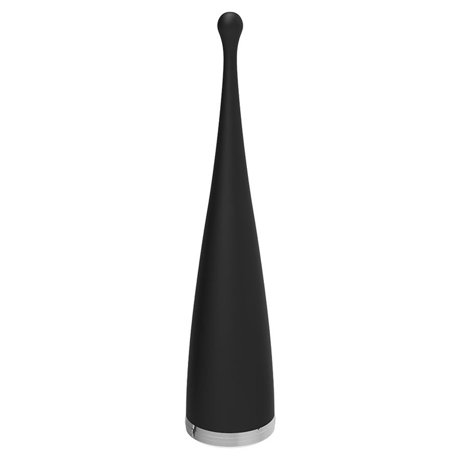 Vibrador Clitórico Orgástico de silicone BRILLY GLAM SPOT VIBE - Preto - sentimentosocultos