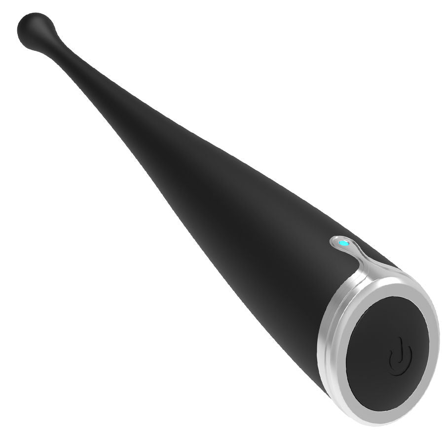 Vibrador Clitórico Orgástico de silicone BRILLY GLAM SPOT VIBE - Preto - sentimentosocultos