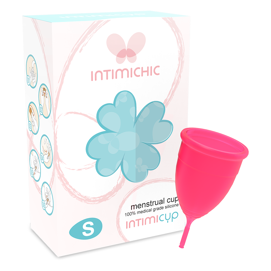 Copo menstrual de silicone INTIMICHIC - Tamanho S - sentimentosocultos