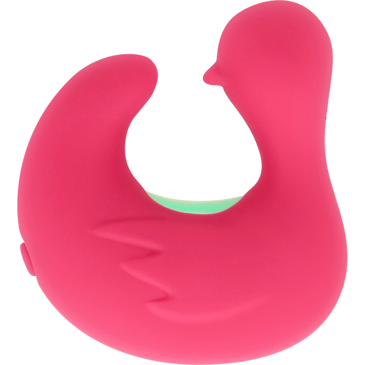 Estimulador de dedo de silicone Recarregável HAPPY LOKY DUCKYMANIA - sentimentosocultos