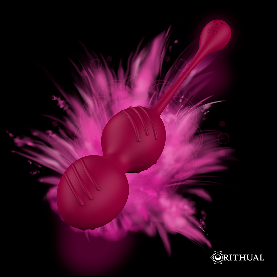 Bolas de Kegel recarregáveis RITHUAL NISHA ORQUIDEA - sentimentosocultos