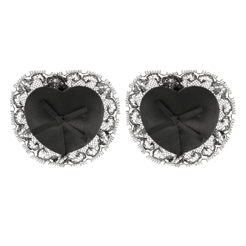 Tapa mamilos COQUETTE CHIC Desire Lace preto - sentimentosocultos