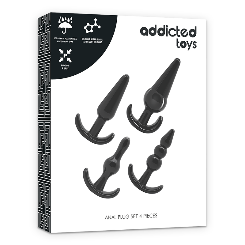 Set de 4 Plugs anais TOYS TOYS - sentimentosocultos