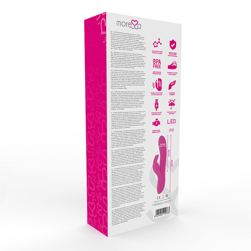 Vibrador de silicone recarregável - MORESSA ETHAN PREMIUM - sentimentosocultos