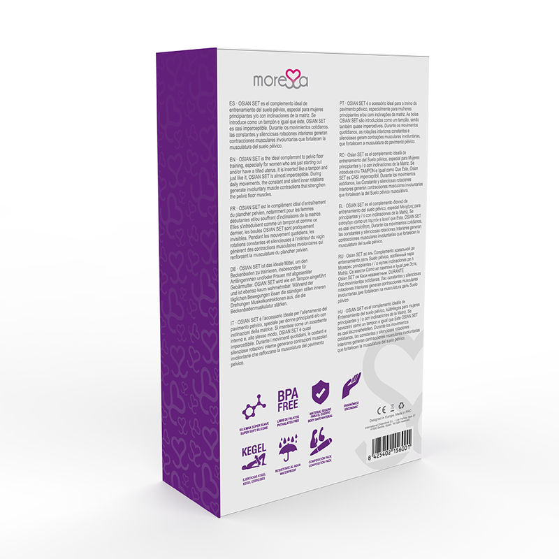 Conjunto de Bolas de Kegel MORESSA OSIAN PREMIUM - sentimentosocultos