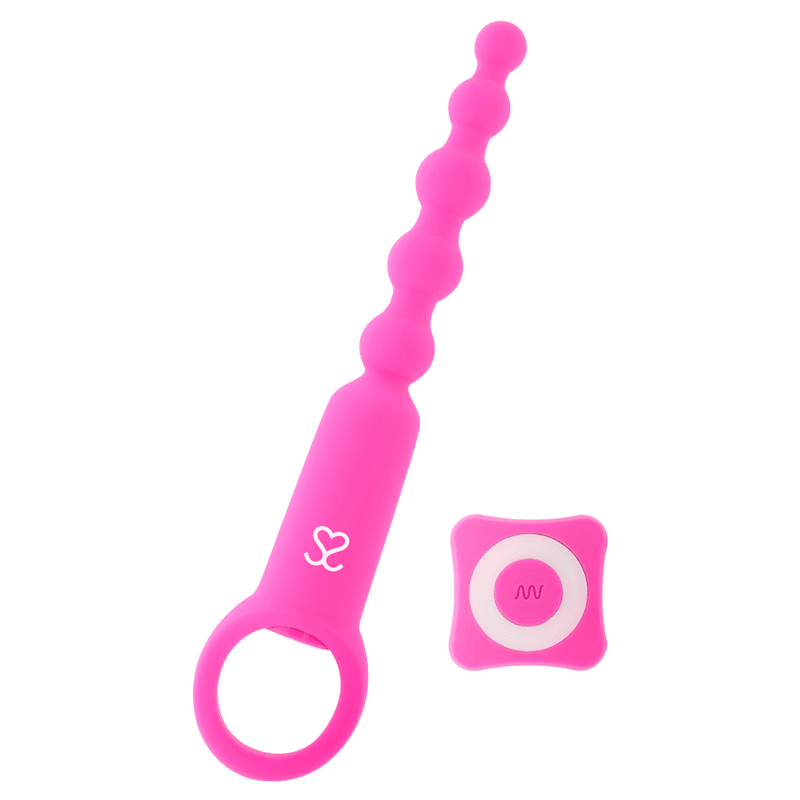 Plug anal com controlo remoto - MORESSA RONIE - rosa