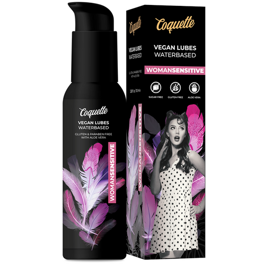 Lubrificante vegan para mulher COQUETTE CHIC desire premium experience 100 ml - sentimentosocultos