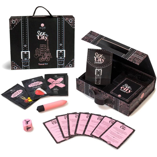 Jogo SEXCITY - Kit de viagem (ES / EN / DE / FR / NL / PT) - sentimentosocultos